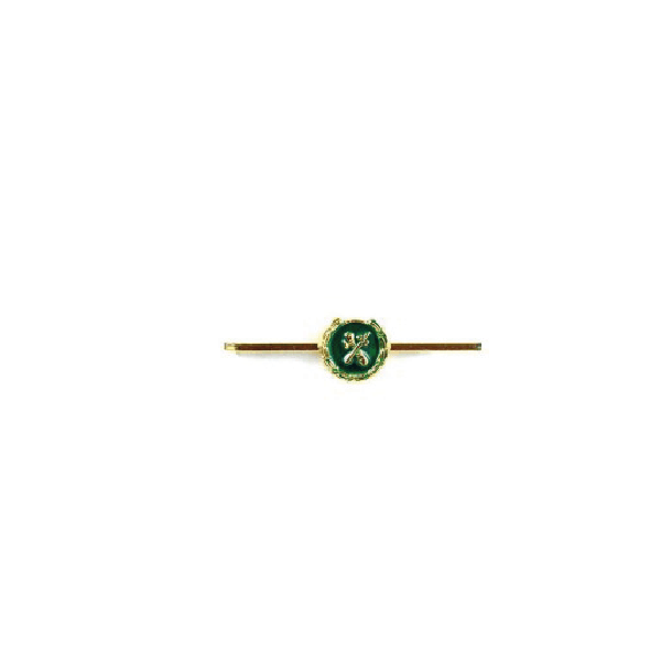 Pisacorbata Guardia Civil Laurel verde