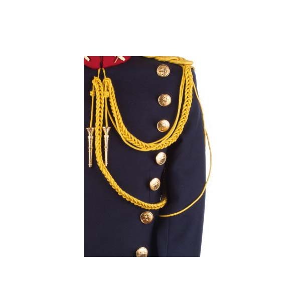Cordones para traje de gala comunión dorados.