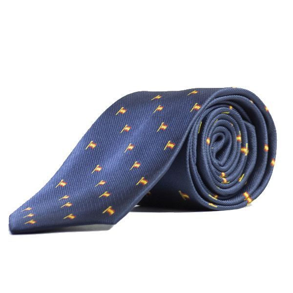 Corbata azul Bandera mástil