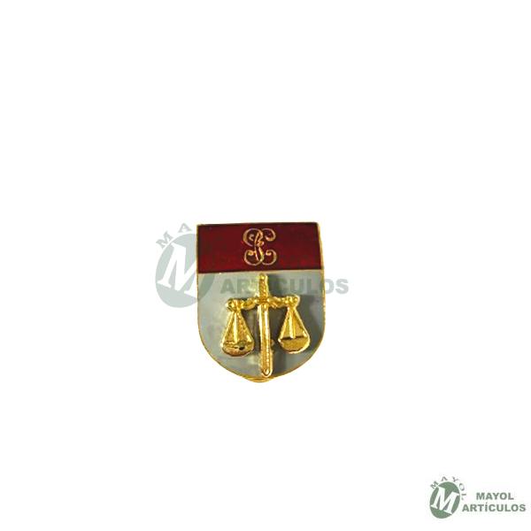 Distintivo policia judicial título