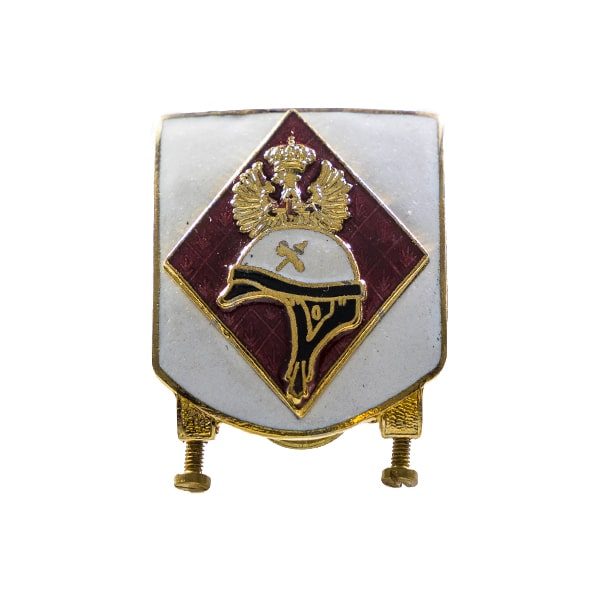 Distintivo tráfico con tornillos