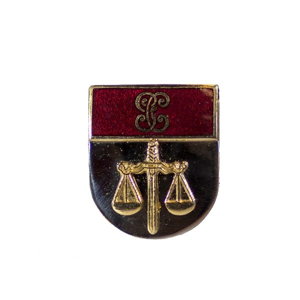 Distintivo Policía Judicial Titulo