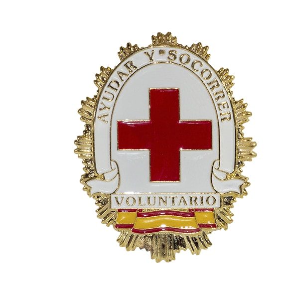 Chapa Voluntarios Cruz Roja