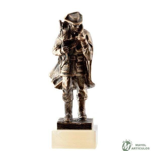 Guardia Civil rural en color bronce tamaño pequeño