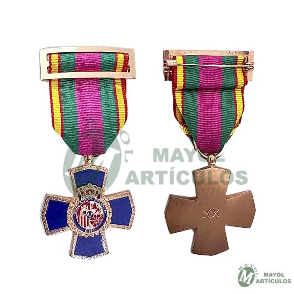 MEDALLA MERITO POLICIAL 20AÑOS 