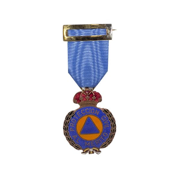 Medalla merito Protección civil bronce