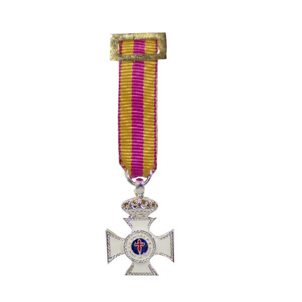 Miniatura medalla Constancia plata