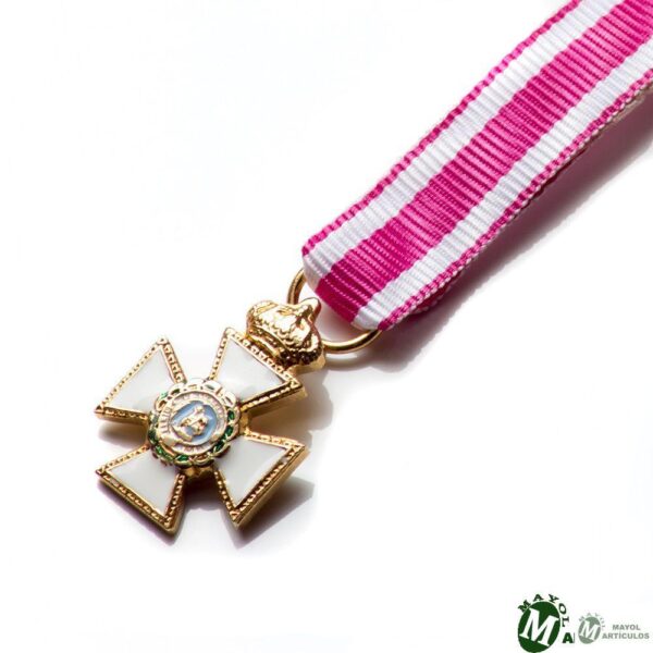 Medalla miniatura Encomienda de San Hermenegildo