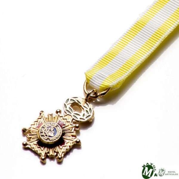 Medalla miniatura Isabel La Católica - Oficial