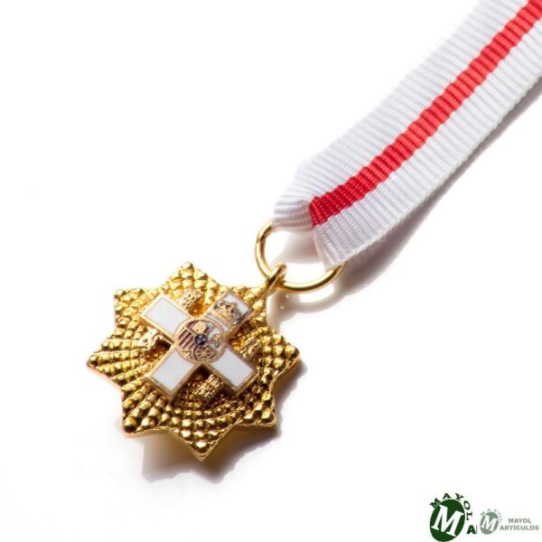 Medalla miniatura Gran Cruz mérito Militar