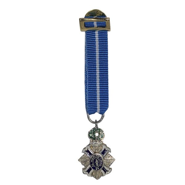 Medalla miniatura Merito Civil
