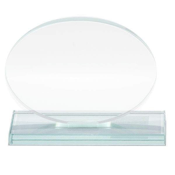 Cristal Ovalo pequeño para personalizar
