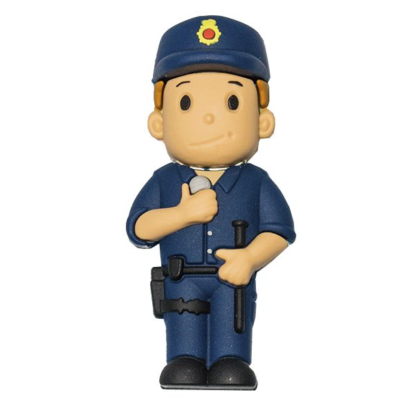 Pendrive Chico Policía - cerrado