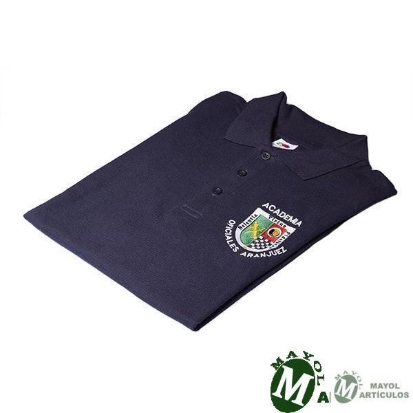 Polo azul Academia Oficiales Aranjuez