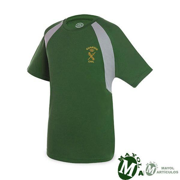 Camiseta Verde con Emblema Guardia Civil