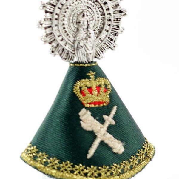 Mini Virgen del Pilar adhesiva