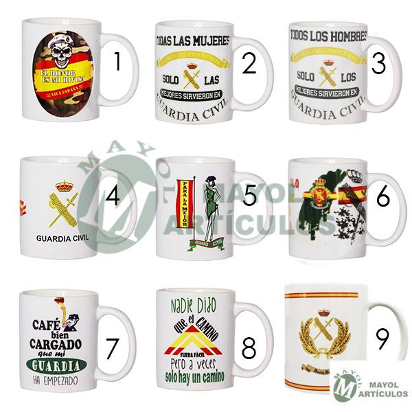 Taza Café  Guardia Civil