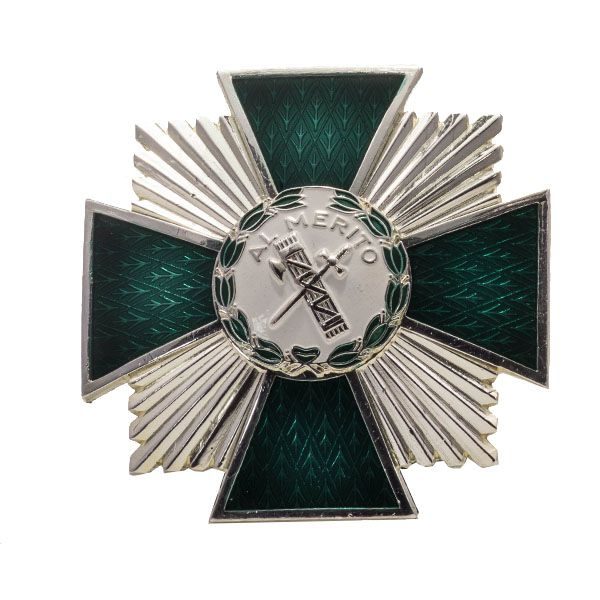 Placa Mérito Guardia Civil Plata