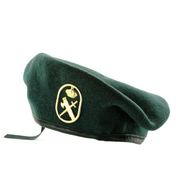 Boina verde Sin Emblema Metálico