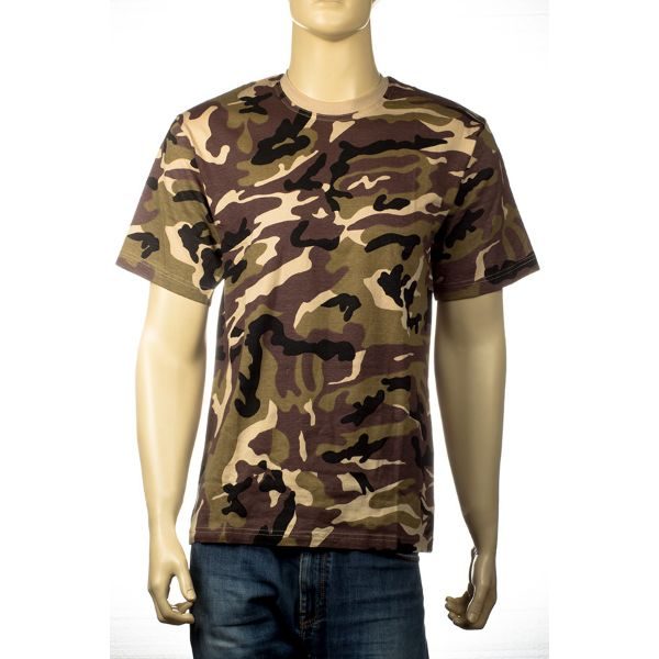 Camiseta Verde Camuflaje