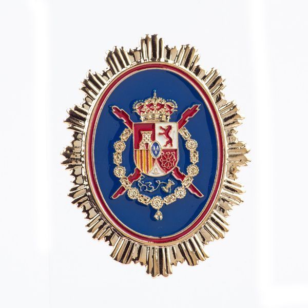 Chapa cartera Casa Real Juan Carlos I
