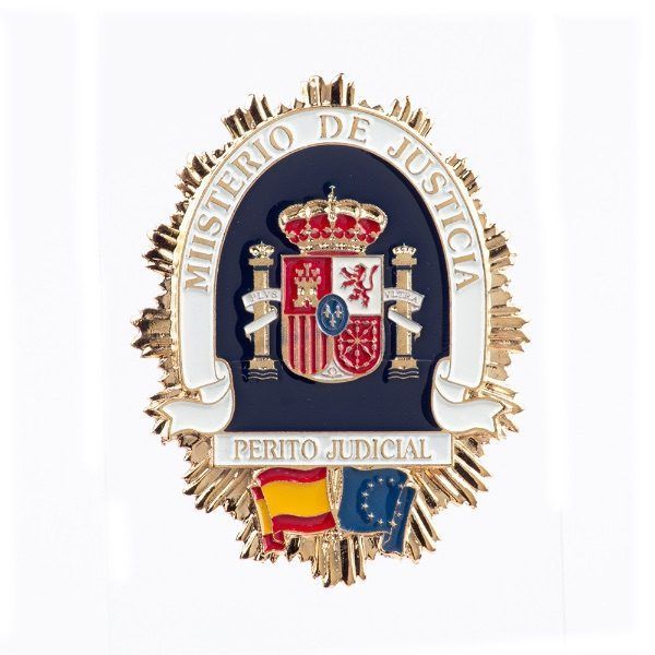 Chapa cartera Perito Judicial