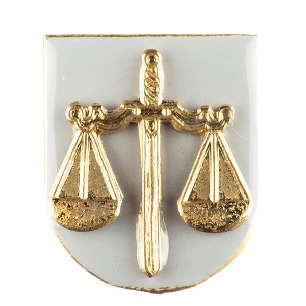 Distintivo Policia Judicial Función