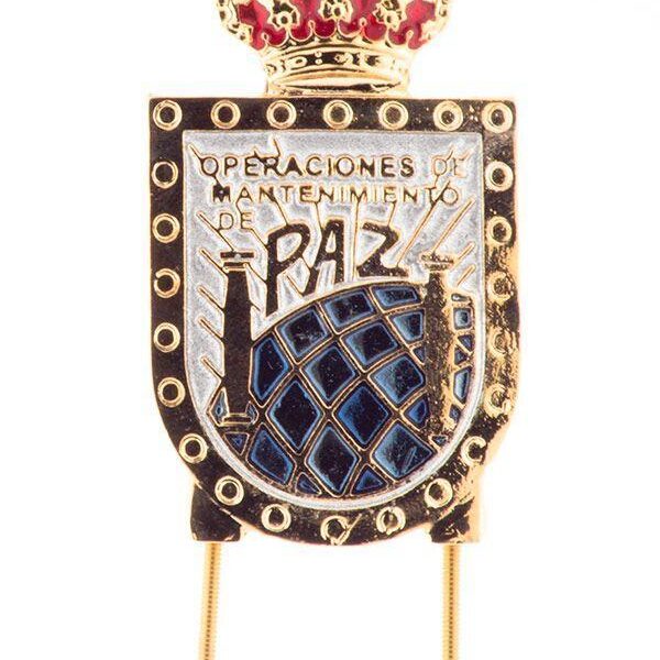 Distintivo Paz con tornillos