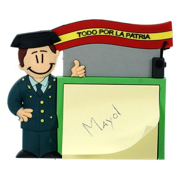 Imán notas Guardia Civil