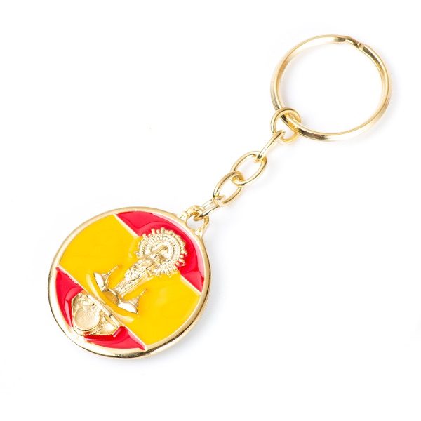 Llavero Virgen Pilar emblema
