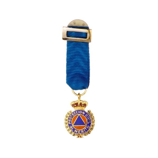 Miniatura Medalla Protección Civil Oro