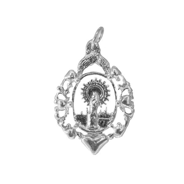 Medalla Plata Virgen del Pilar ciudad