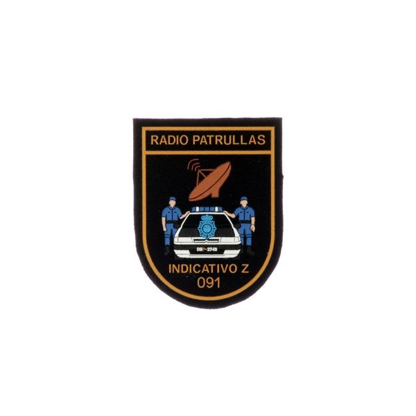 Parche Policia Radiopatrullas
