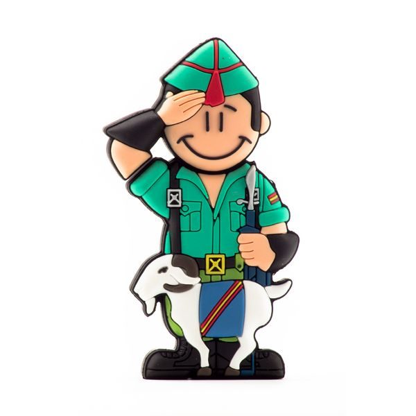 Pendrive caucho Legionario