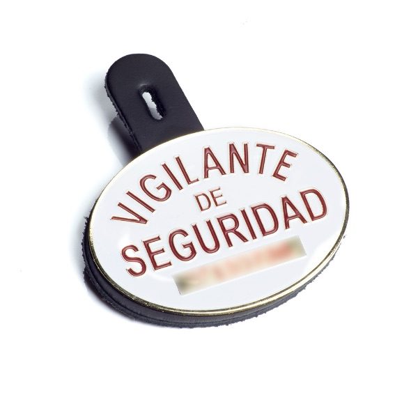 Pepito para placa de vigilante