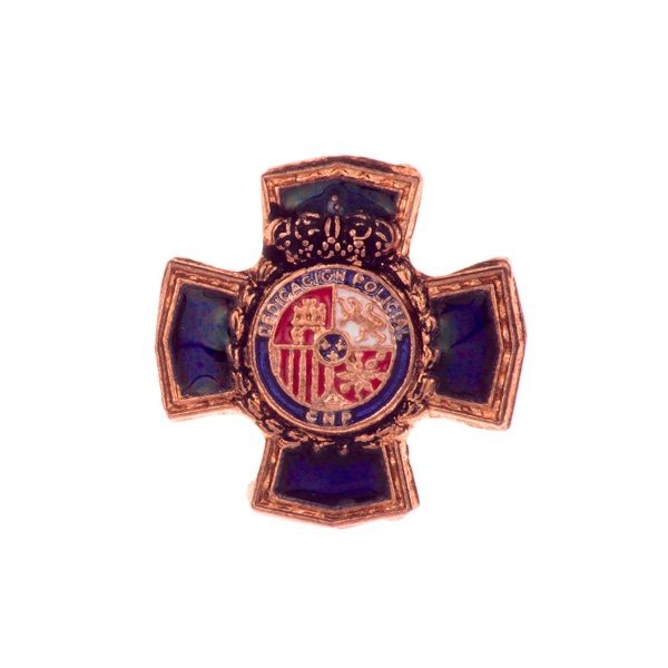 Pin Placa Dedicación Policial 20 años
