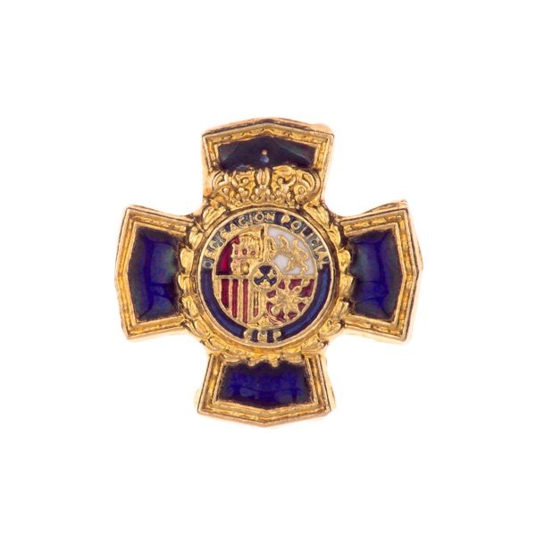 Pin Dedicación Policial   30 años