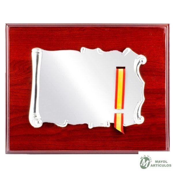 Placa Conmemorativa Cinta Bandera