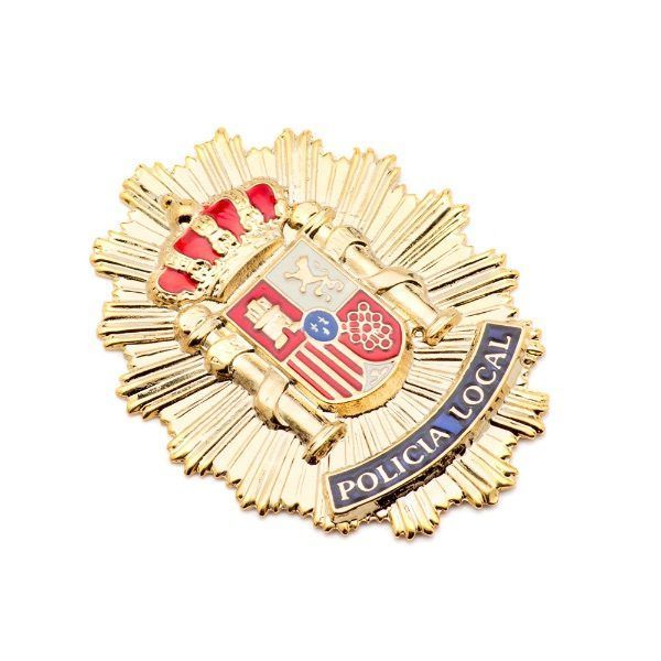 Chapa cartera Policia Local