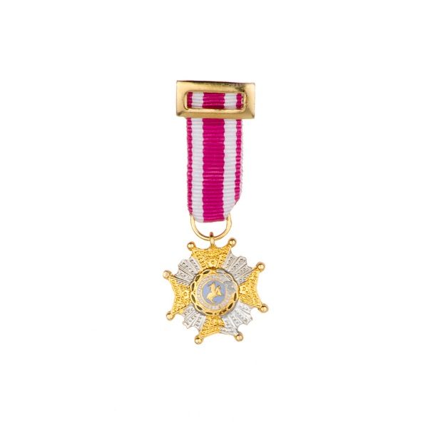 Miniatura Medalla Placa San Hermenegildo