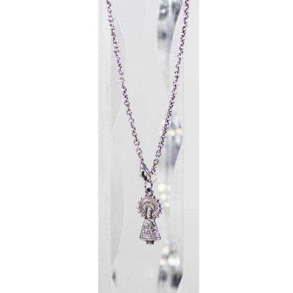Pulsera Virgen de Pilar en plata de ley