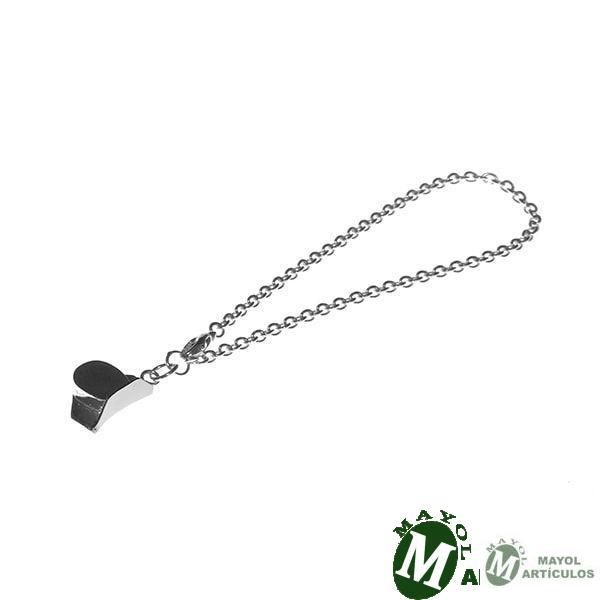 Pulsera Tricornio en Plata