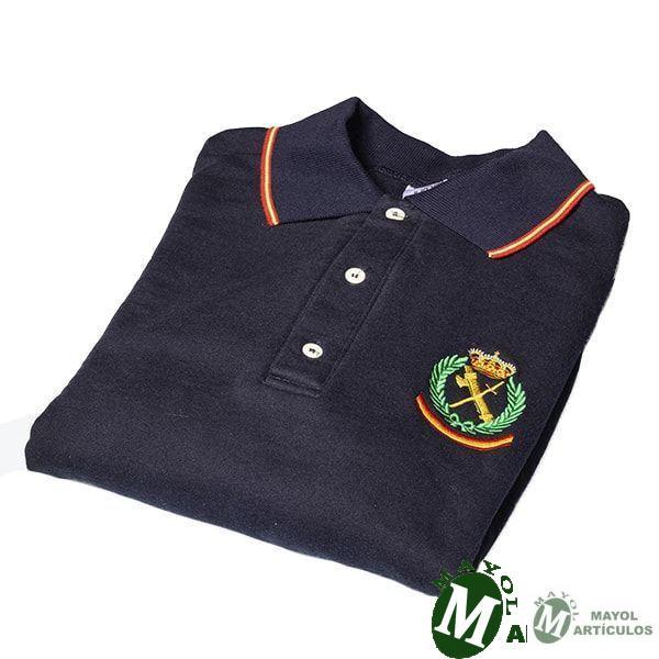 Sudadera color azul con Emblema laurel bordado