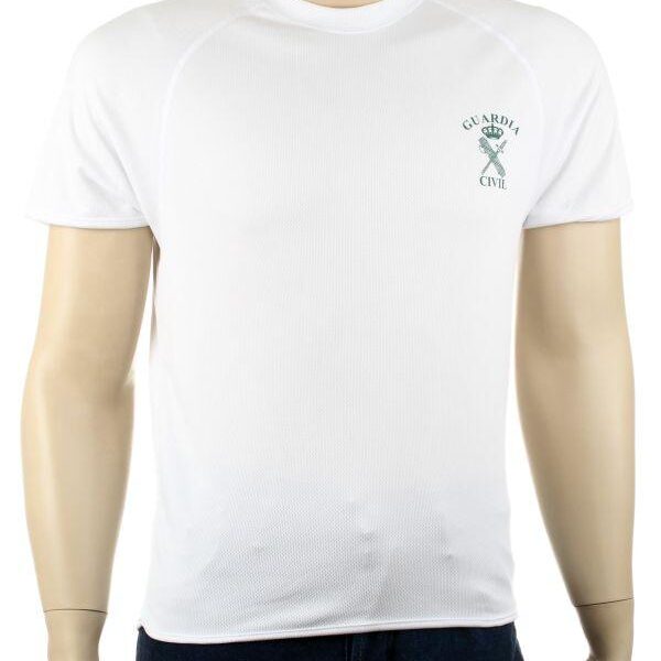 Camiseta técnica Guardia Civil blanca
