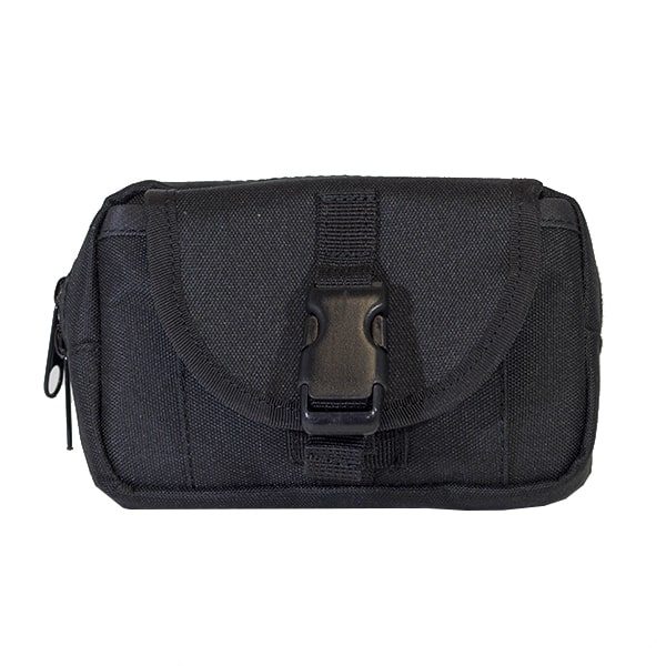 Bolso Portaobjetos Horizontal en cordura color negro