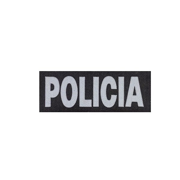Parche reflectante para pecho Policía