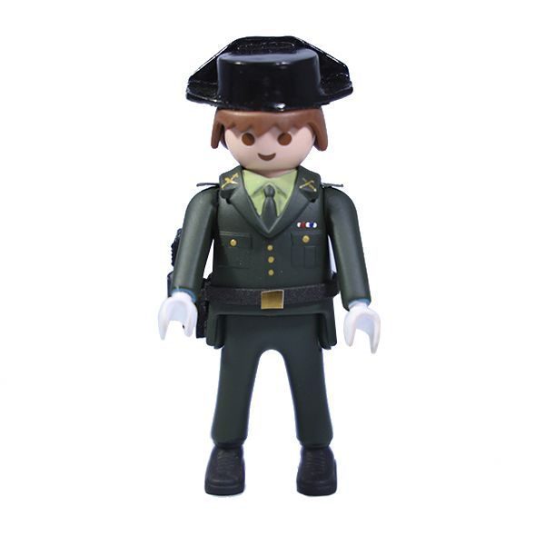 Muñeco articulado Guardia civil vista frontal