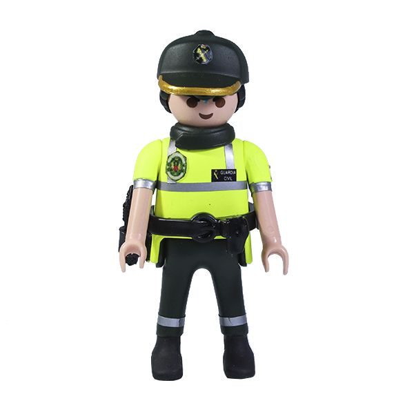 Muñeco articulado Guardia civil tráfico - chico vista frontal