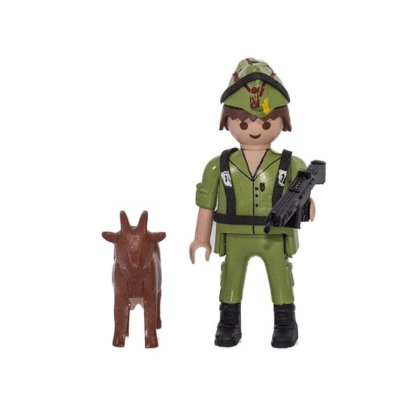 Muñeco articulado Legionario y cabra