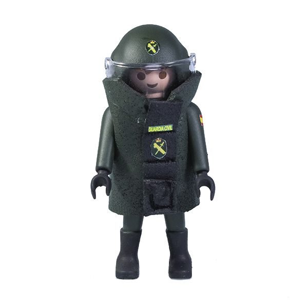 Muñeco articulado Grupo Explosivos Guardia Civil